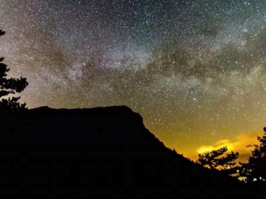 Photo extrait de la vidéo « Eclairer pour rien (la) nuit », nature isère