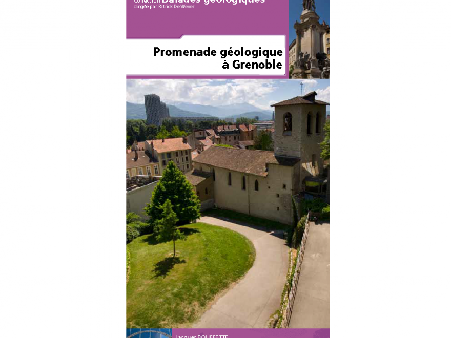 Guide promenade géologique à Grenoble, nature isère