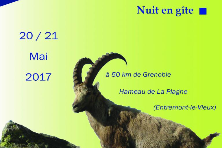 Week-end Bouquetins de Chartreuse les 20 et 21 mai 2017