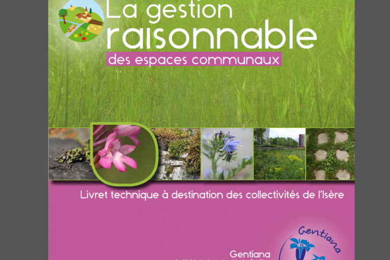 Guide de la gestion raisonnable des espaces communaux, Gentiana, nature isère