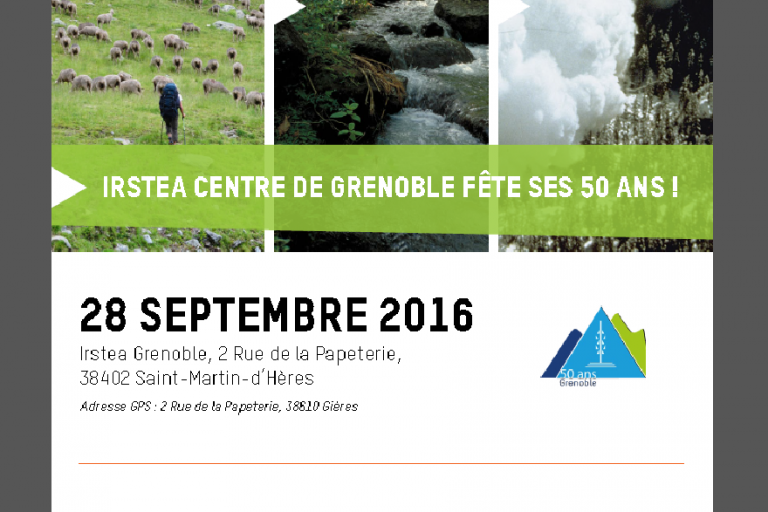 50 ans d'Irstea Grenoble