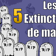 Les 5 extinctions de masse