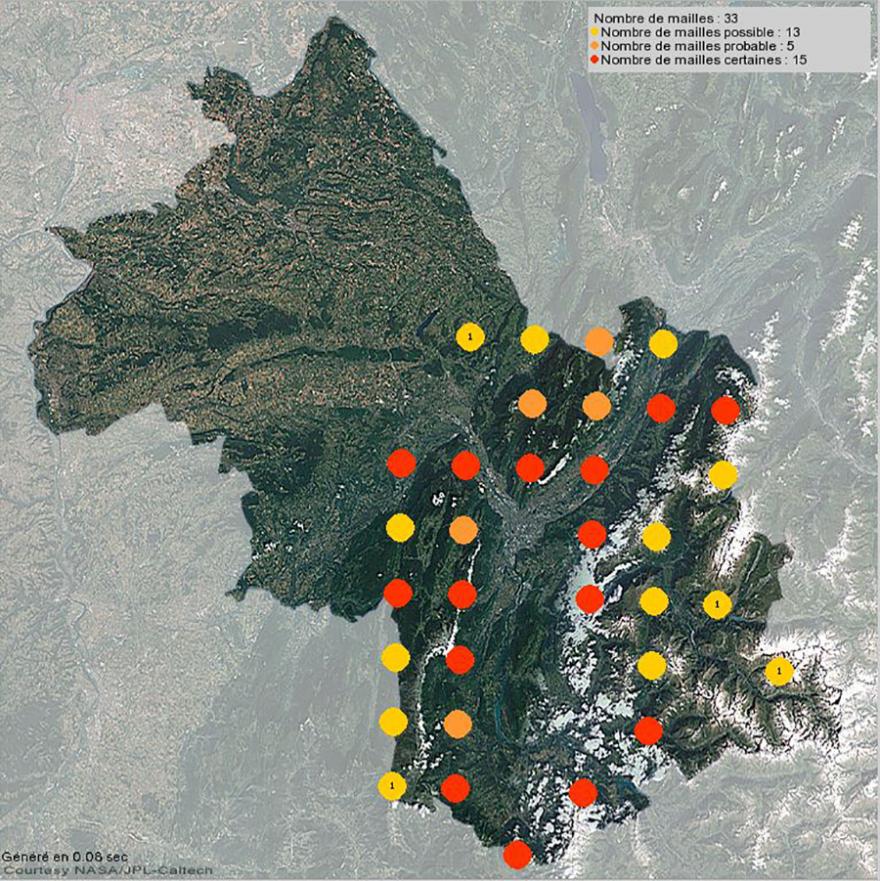 Nidification de la chouette de Tengmalm en Isère (2001-2021)