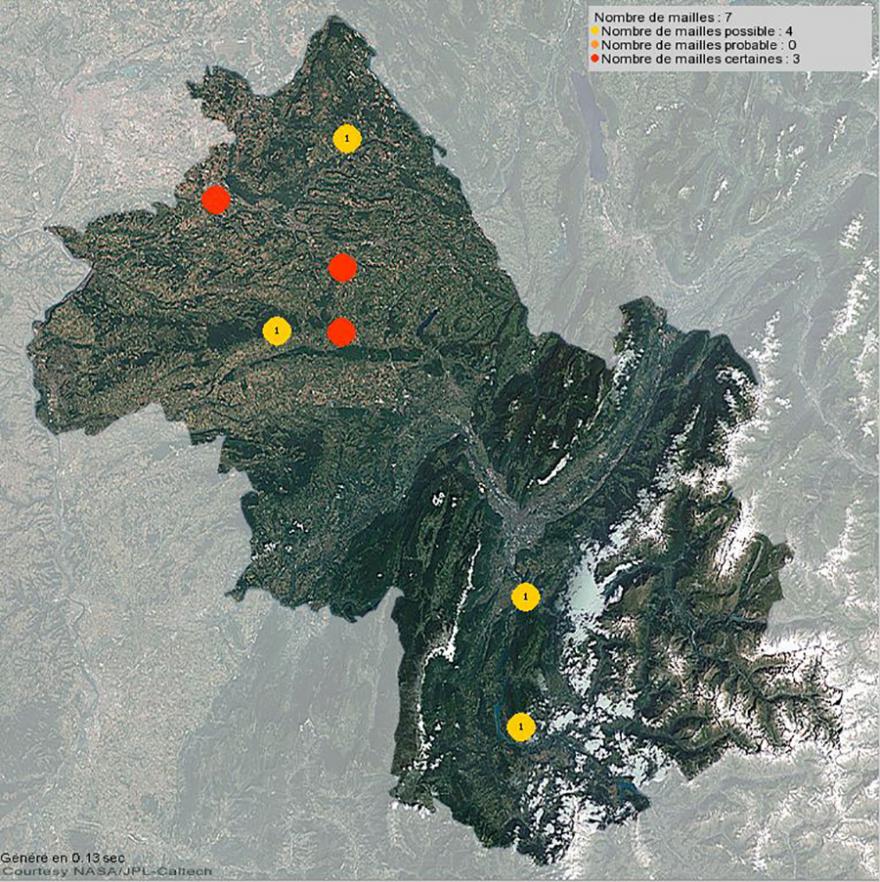 Nidification de la cigogne blanche en Isère (2001-2021)